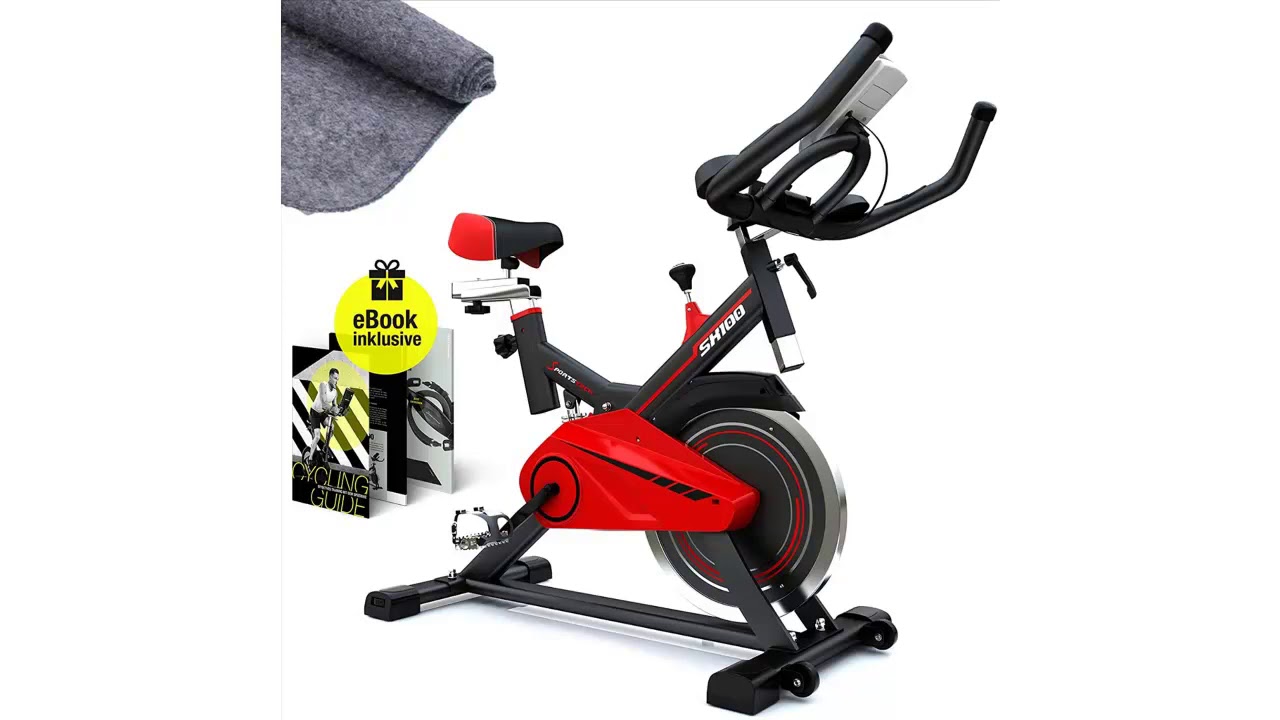 💡 Profi Heimtrainer-Fahrrad SX100 Sportger&auml;t f&uuml;r Zuhause 💡