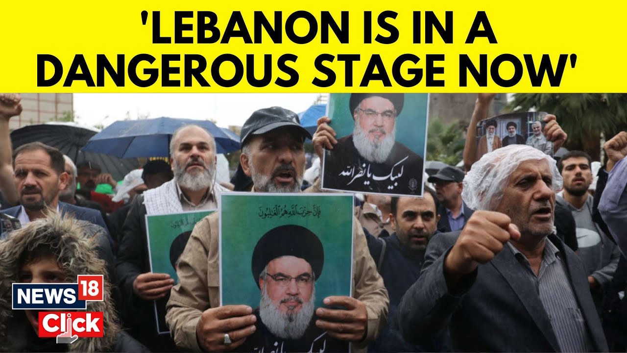 Hasan Nasrallah Death | Three Days Of Mourning In Lebanon For Slain Hezbollah Chief Nasrallah | N18G