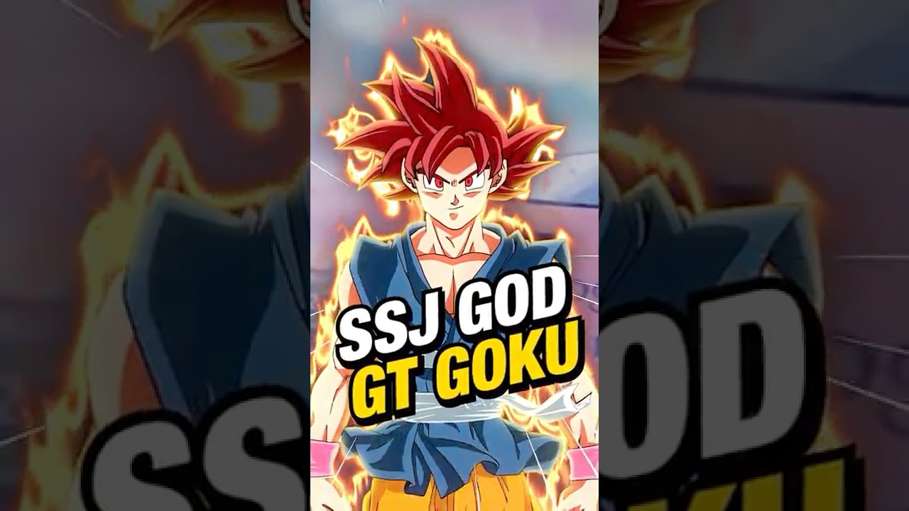 The WEIRD Sequel to Dragon Ball GT Where GT Goku Gets Super Saiyan God  #dragonball #goku #dbz