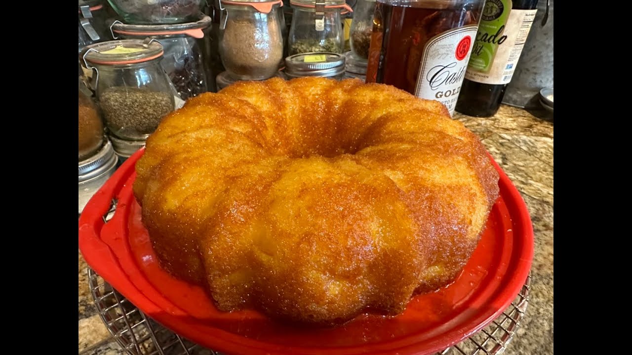 Fair Warning - Pineapple RUM Cake