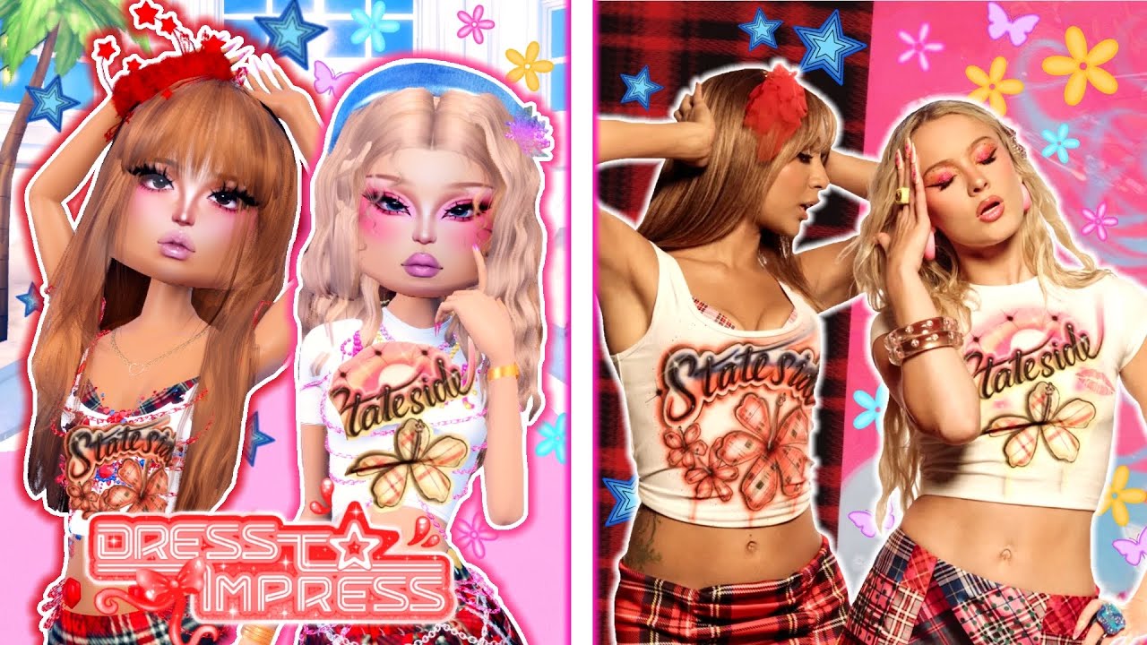 Воссоздаем образы знаменитых певиц в Dress To Impress! *Зара Ларссон и Пинкпантересс* | Roblox DTI