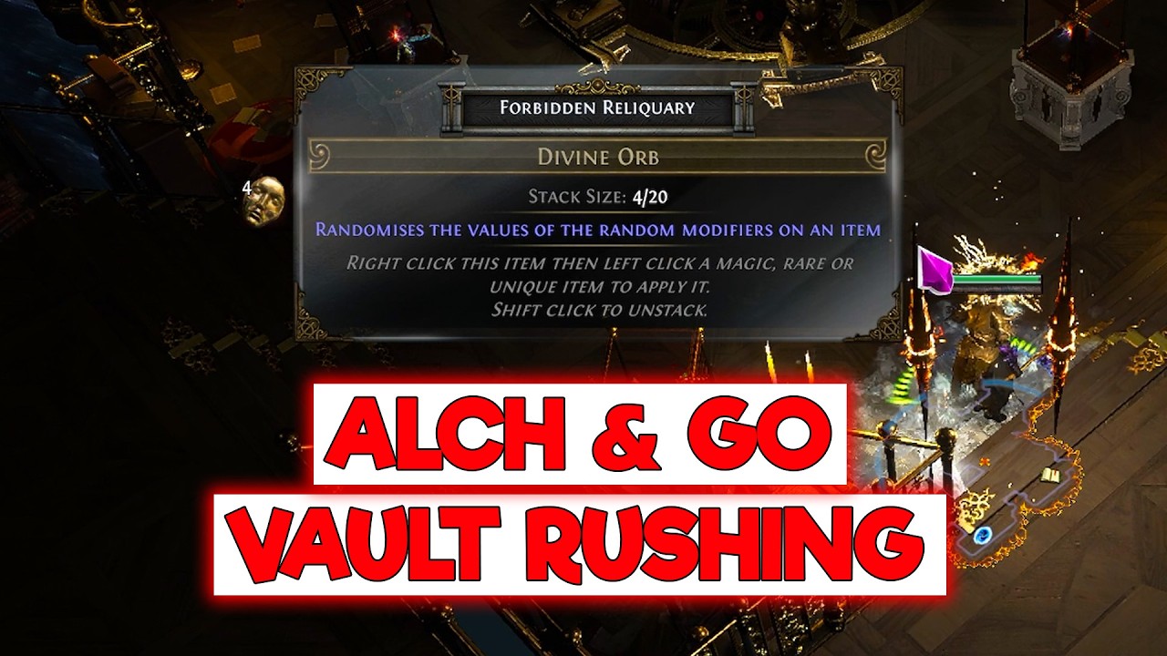 ALCH & GO ASTROLABE RUSHING FOR CURRENCY VAULT FARMING - POE 3.28 MIRAGE