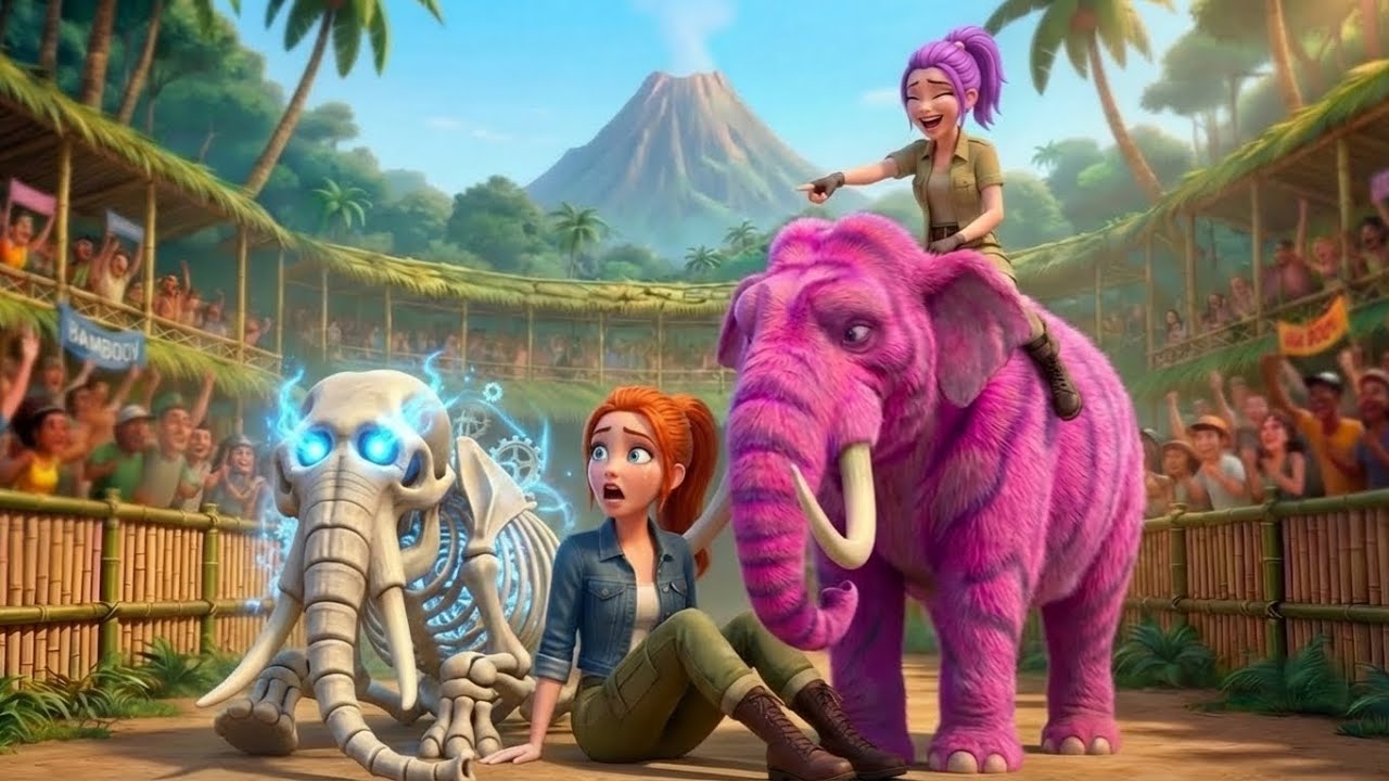 RUMI Gets Elephant Racing Championship - KPOP Demon Hunters