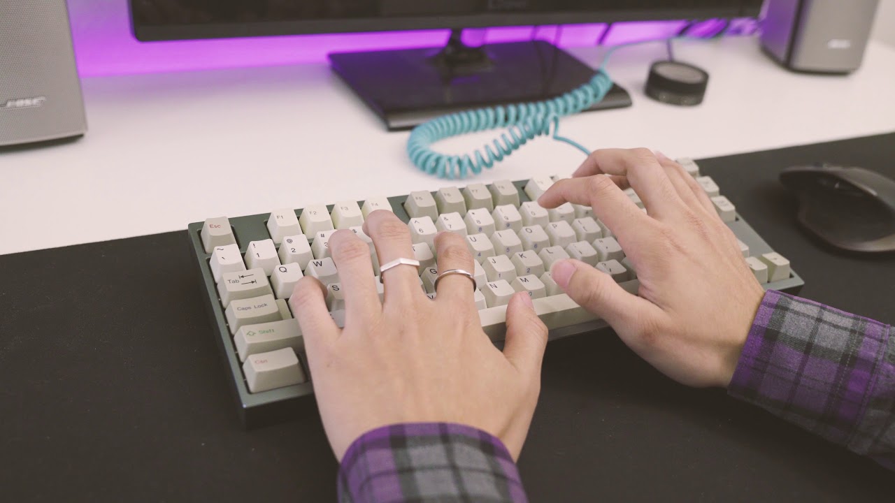 LZ CLS with SKCM Blue Alps Typing Sounds