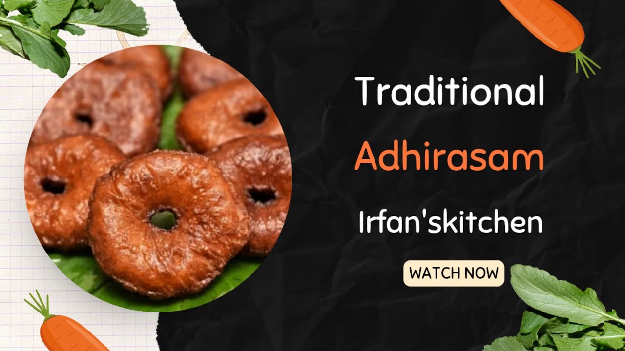 Traditional Adhirasam  Recipe in Tamil | Athirasam seivathu eppadi | irfan'skitchen!!! Sweet 💓