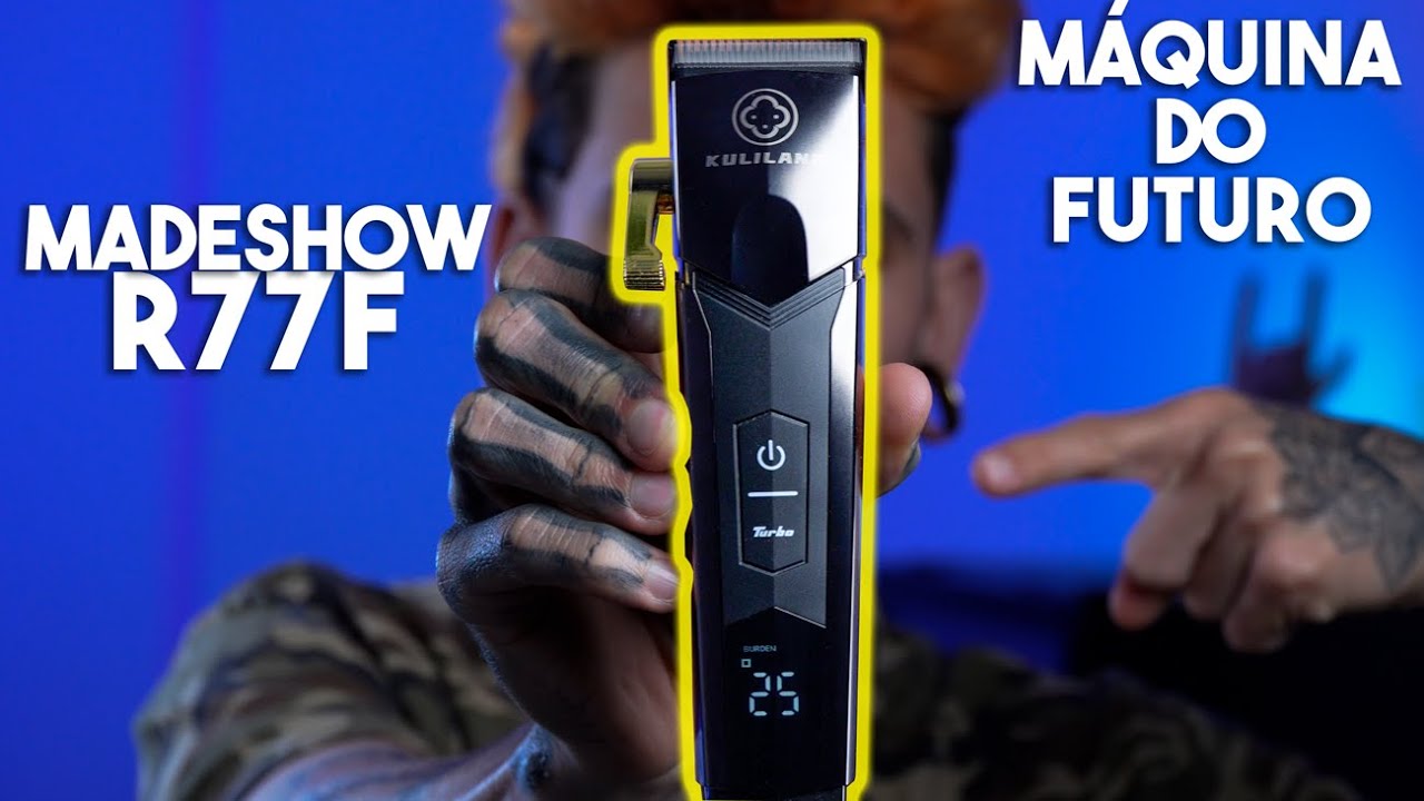 MadeShow R77F   A Evolução das máquinas de cortar cabelo