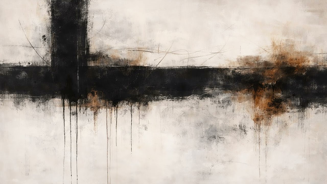 Minimalist Abstract Art (4K) | Calm Neutral Wall Art for Frame TV | 30 Minutes | No Music