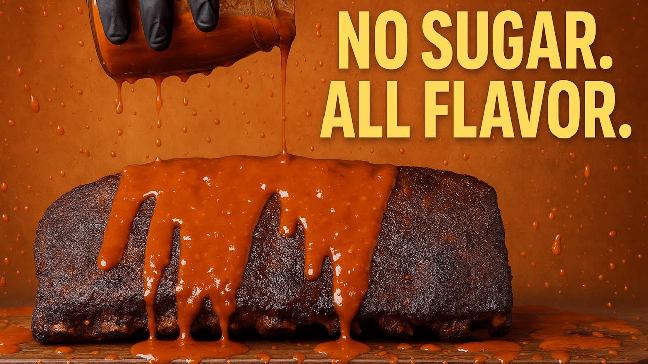 Healthy BBQ Sauce & Smoked Ribs