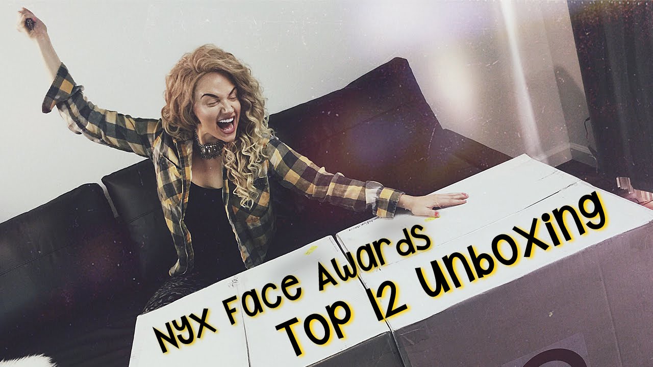 Top 12 Unboxing- NYX Face Awards 2015 !