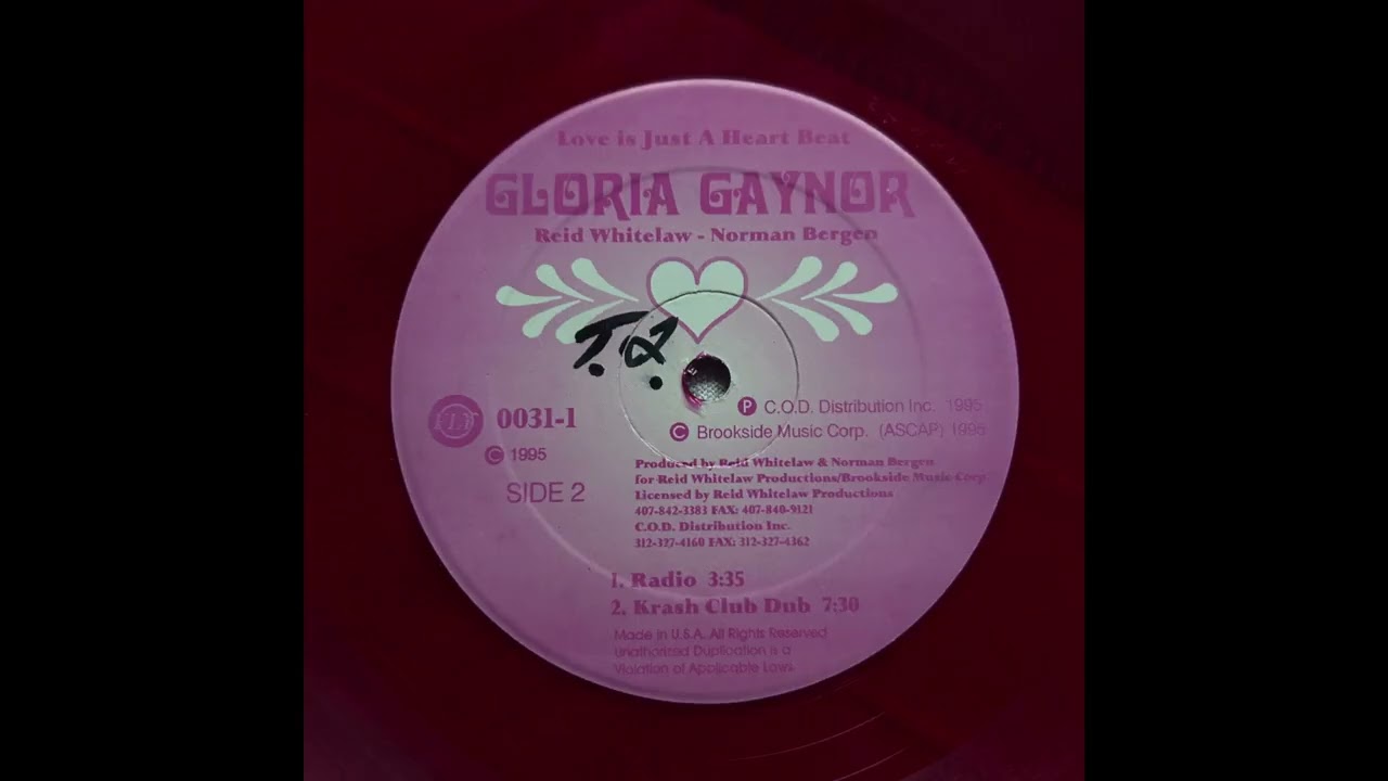 Gloria Gaynor - Love Is Just a Heartbeat Away (Krash Club Dub)