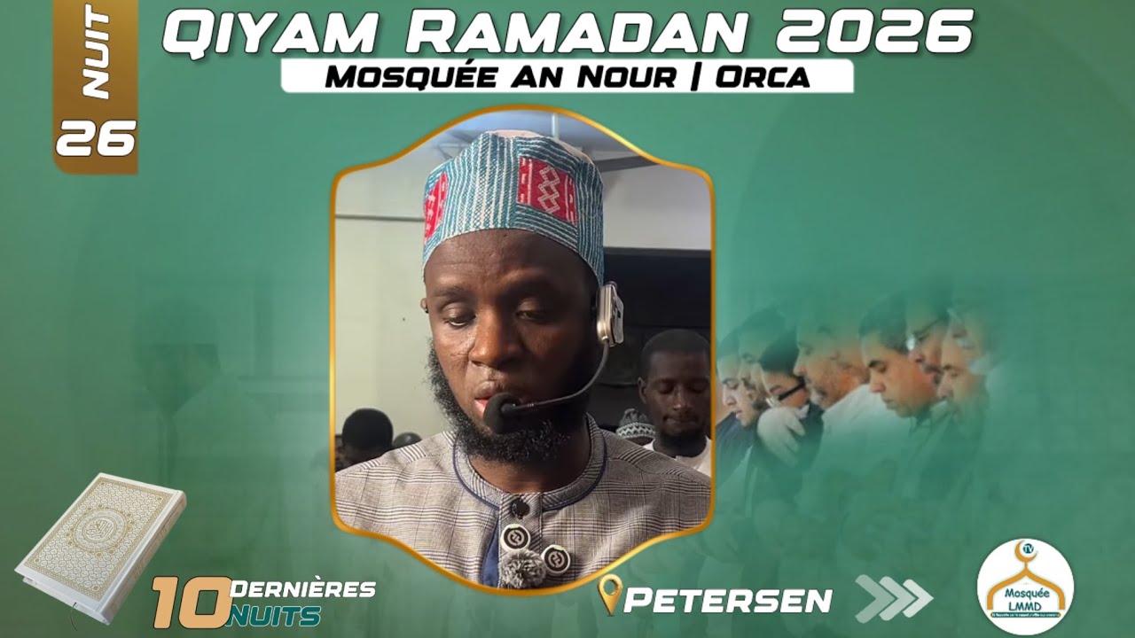 Direct Qiyam Nuit 26 | Masdjid Nour | Orca