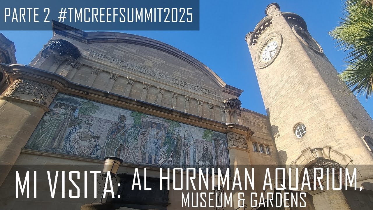 PARTE 2 REVIEW sobre mi visita al acuario Horniman de Londres REEFSUMMIT2025