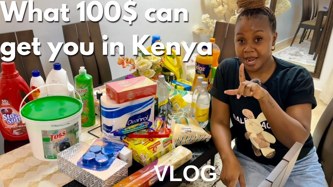 SHOPPING HAUL// Cost of Living in Nairobi,Kenya// Unboxing