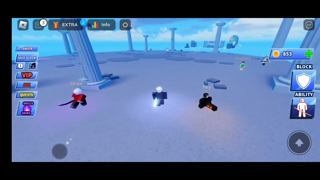 BLADE BALL (MOBILE GAMEPLAY)
