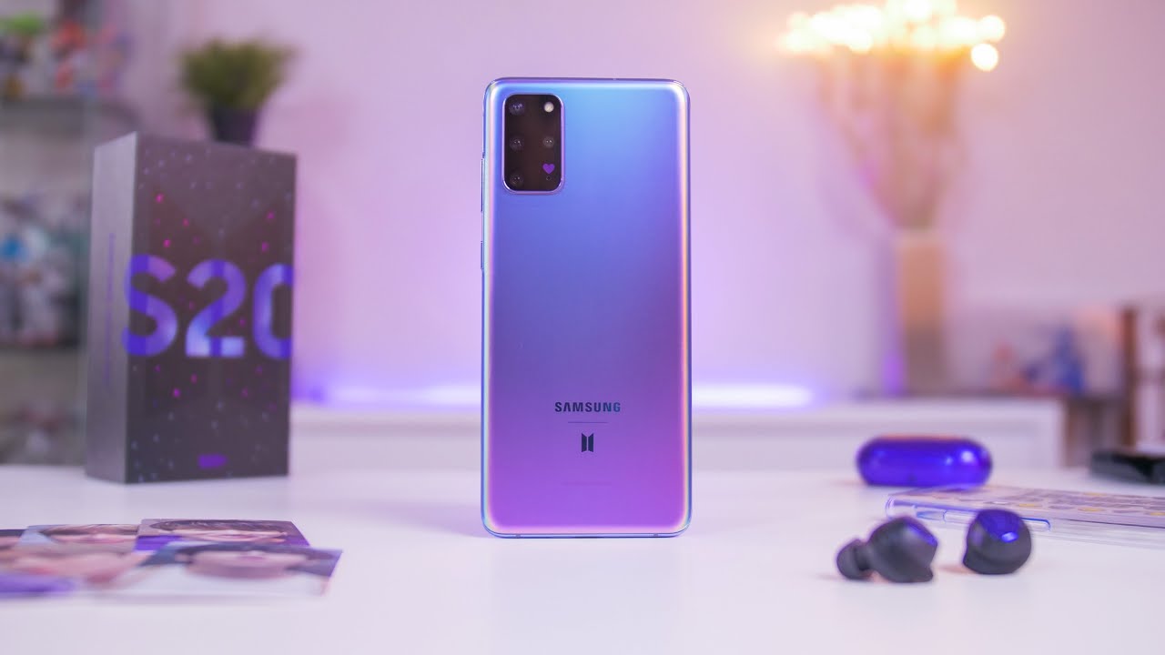 Unboxing Samsung Galaxy S20+ & Galaxy Buds+ BTS Edition