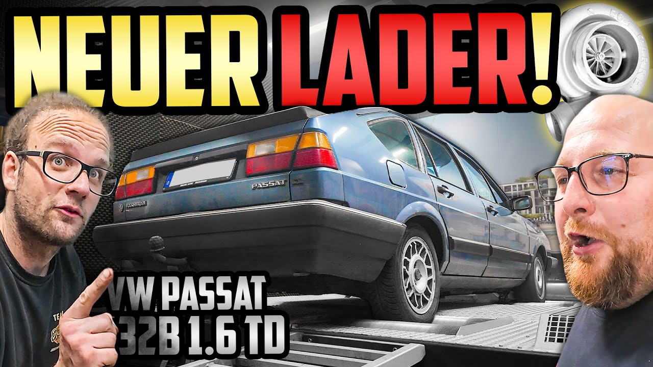 UNTERSCHIED wie TAG & NACHT! - VW Passat 32B 1.6 TD - MODERNER TURBOLADER für Patricks Daily!