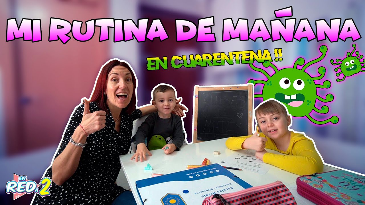 Mi RUTINA de MAÑANA en AISLAMIENTO!! Enredos en Familia