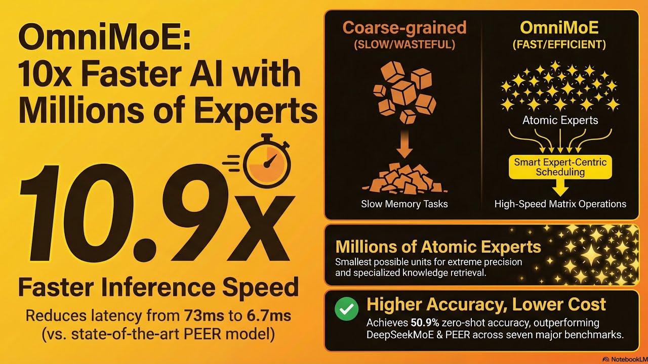 OmniMoE: Scaling Fine-Grained Experts with Hardware Efficiency