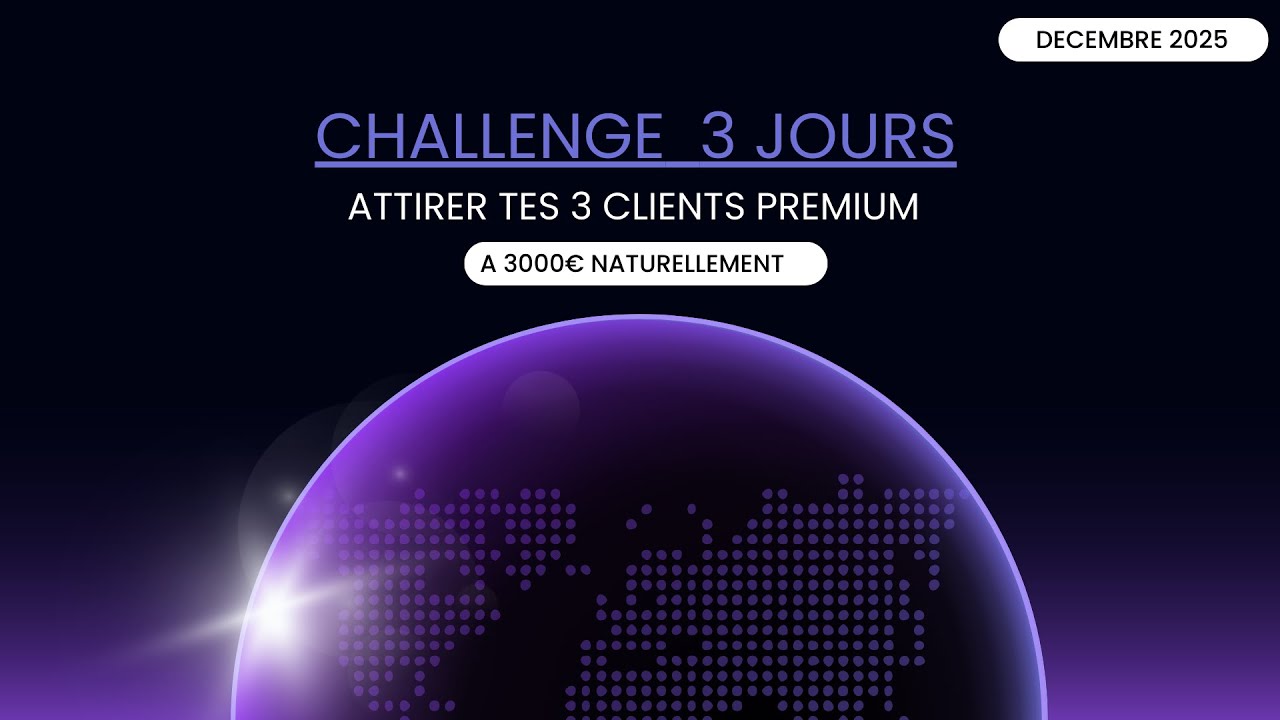 Jour 1 : CLART&Eacute; STRAT&Eacute;GIQUE & MINDSET DU LEADER