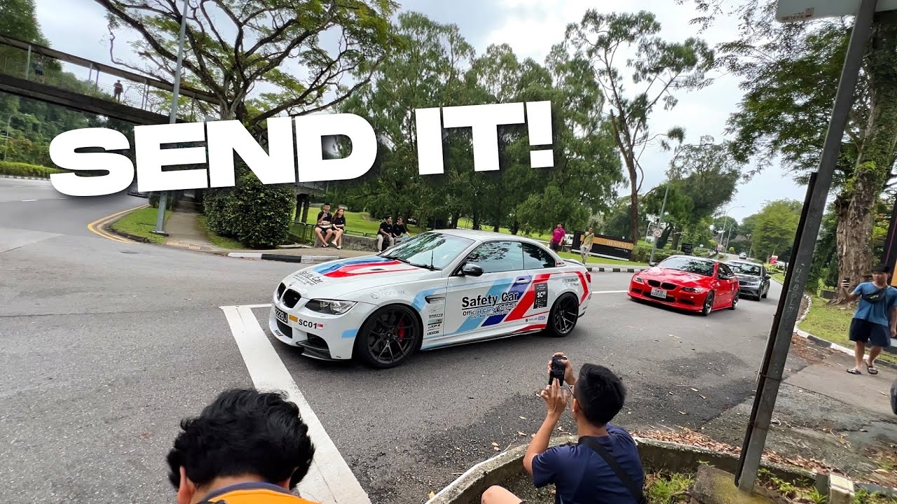 JDMs and Tuners Leaving a Car Meet! Cars and Kopi Singapore | February 2024