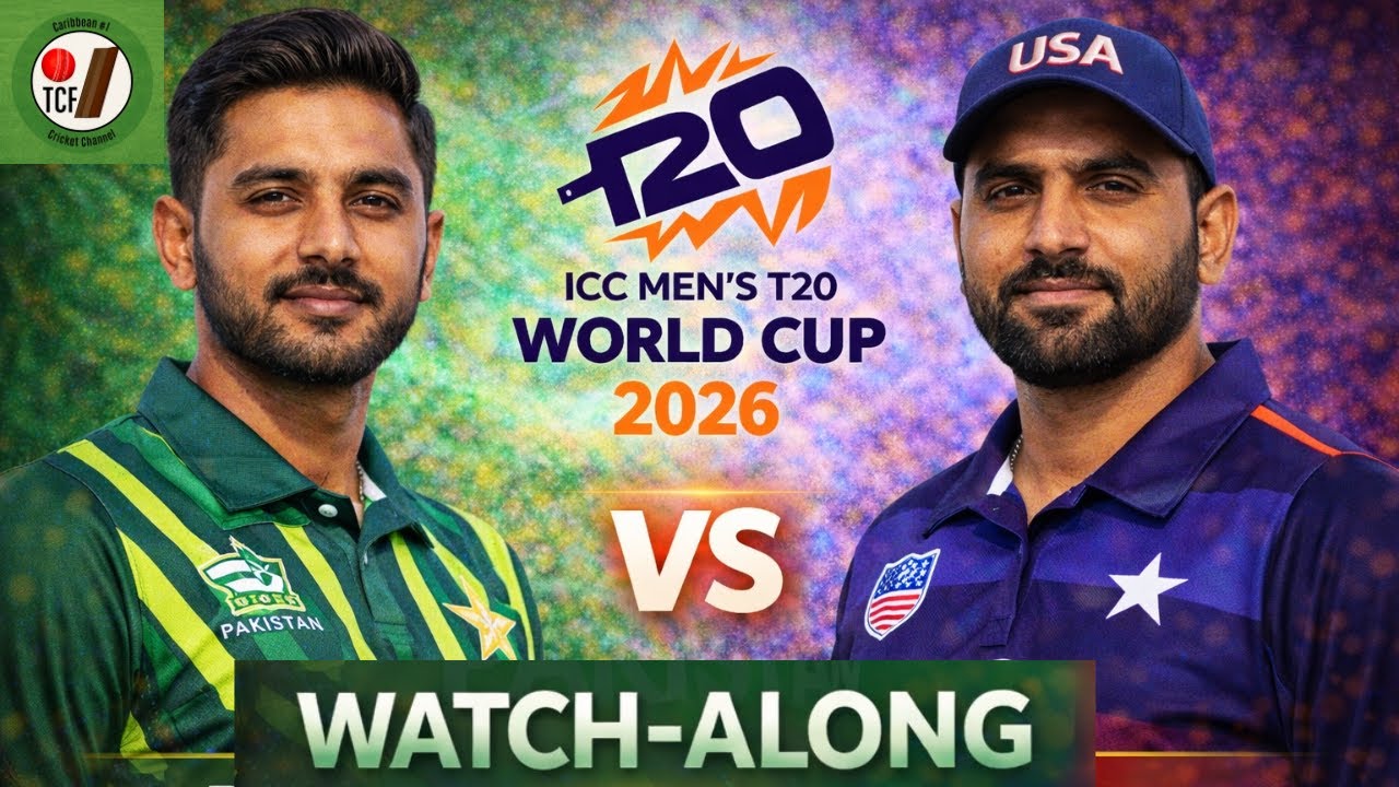 T20 Cricket World Cup 2026 | Pakistan vs United States of America (M12)