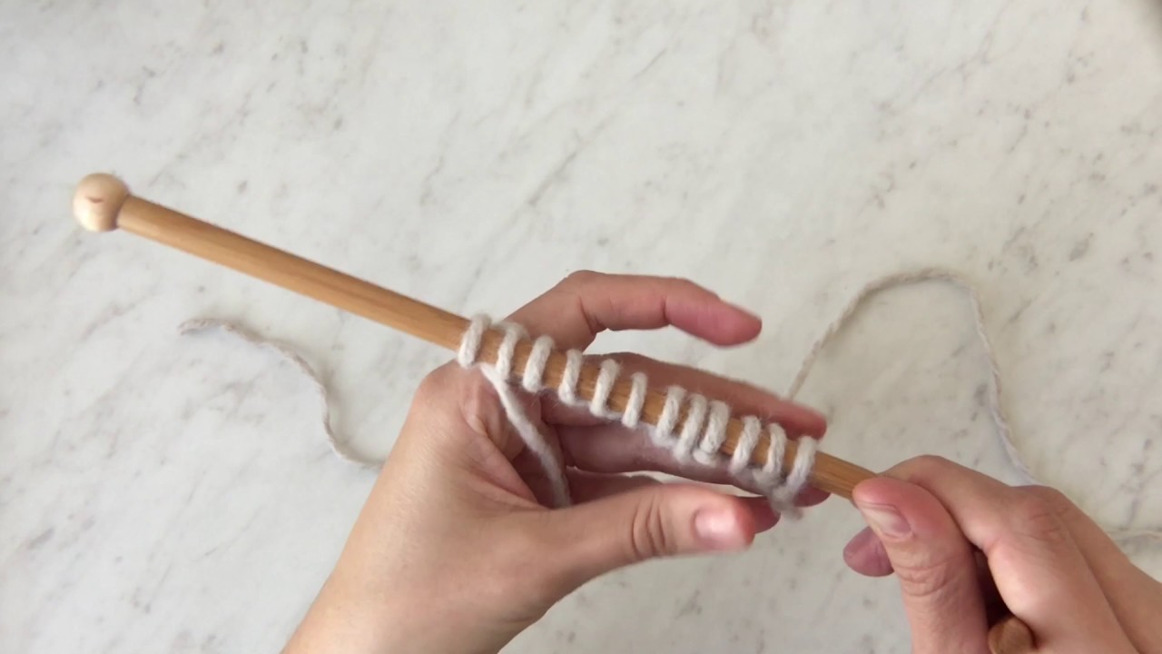 Long Tail Tubular Cast On | Purl Soho