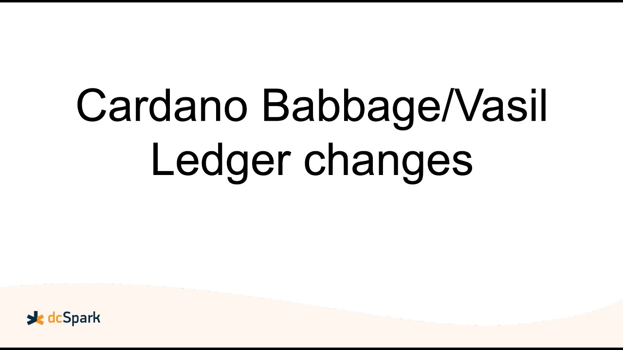 Cardano Vasil hardfork changes explained