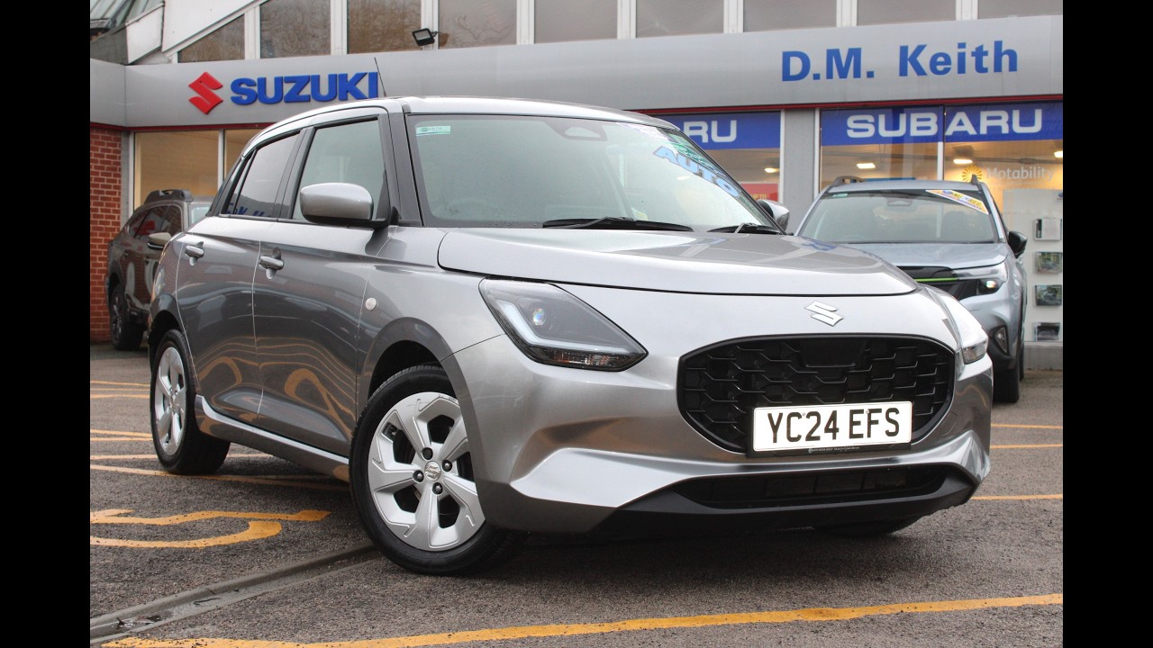 YC24 EFS Suzuki Swift Motion CVT 1.2 MHEV 5dr Premium Silver 2024