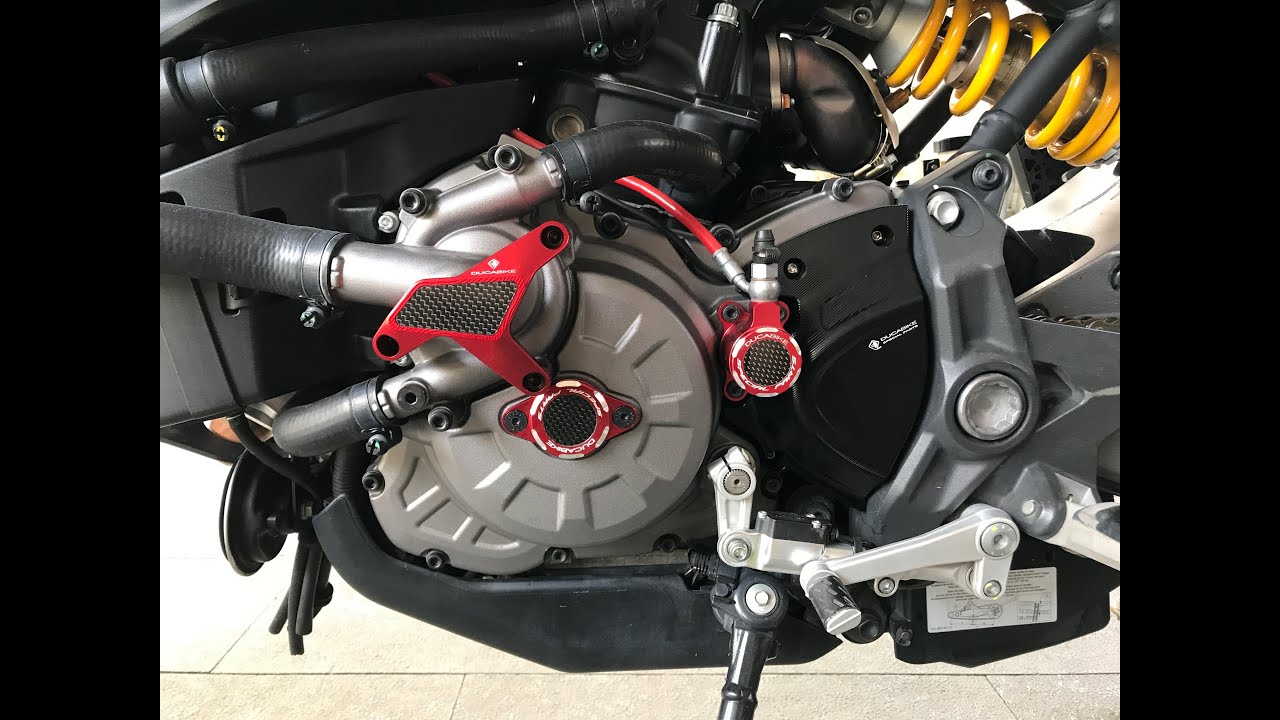 Unbox & Install Ducabike Water Pump Protection, Timming Inspection Cover, Sprocket Cover