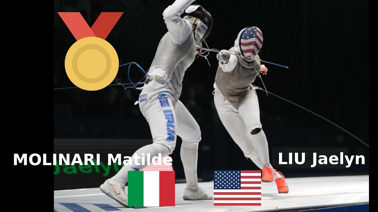 Junior Worlds 2025, Wuxi — Women's Foil — GOLD — MOLINARI Matilde vs LIU Jaelyn