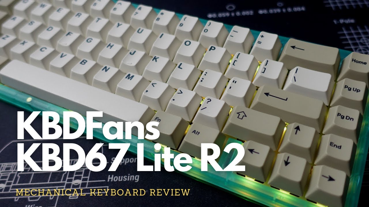 KBD67 Lite R2 Review: The best 65% on KBDFans!