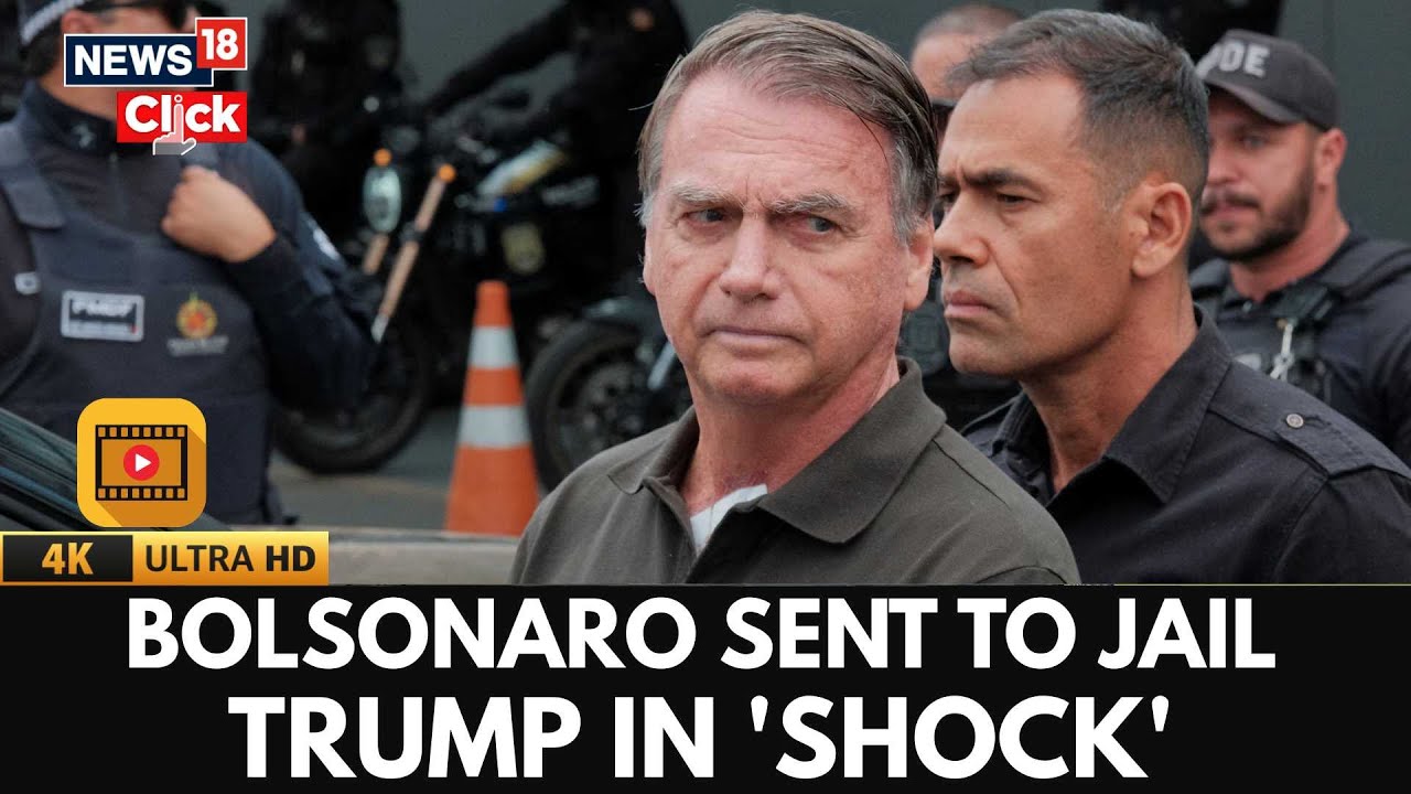 Ex‑President Jair Bolsonaro Starts 27‑Year Jail Sentence for Coup Plot | Trump In Shock | 4K | N18G