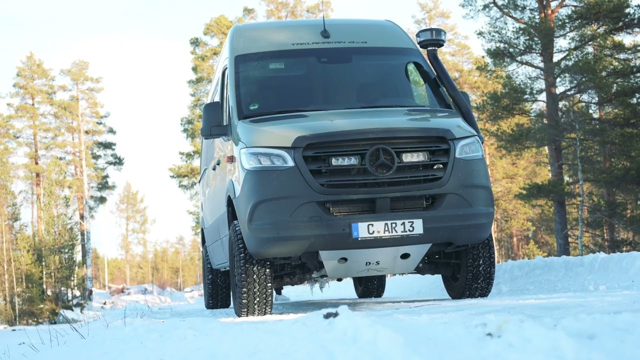 Im Winter nach Schweden mit dem Mercedes-Benz Sprinter TAKLAMAKAN 4x4