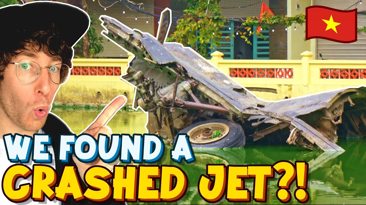 I Found a CRASHED PLANE in the middle of Hanoi?! | Vietnam Vlog