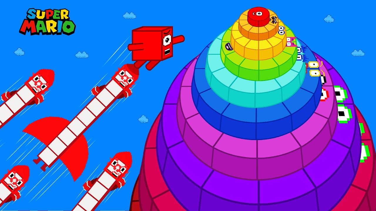 Number 1 Escapes the Pyramid of Puzzles - Full Episode | Game Animation