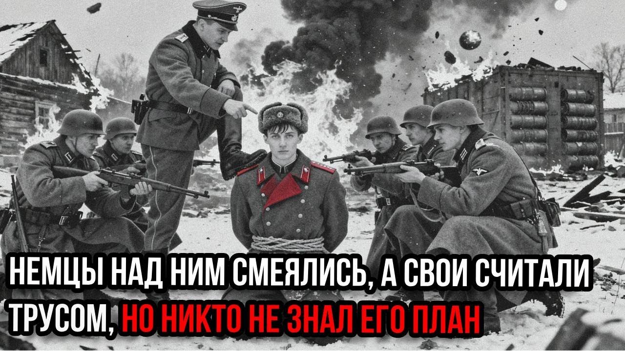 Красноармеец сдал деревню немцам без боя, но никто не знал, что он задумал