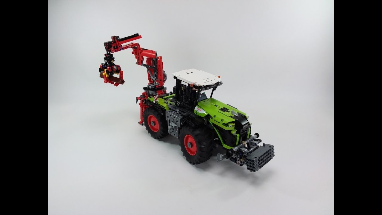 LEGO Technic Set 42054 CLAAS XERION 5000 TRAC VC - Unboxing & Review (deutsch)