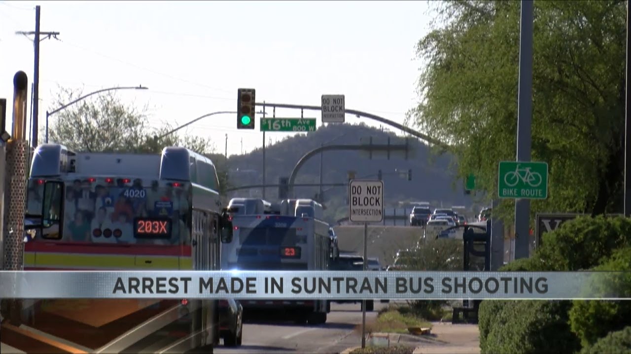 Arrest made in Sun Tran bus shooting