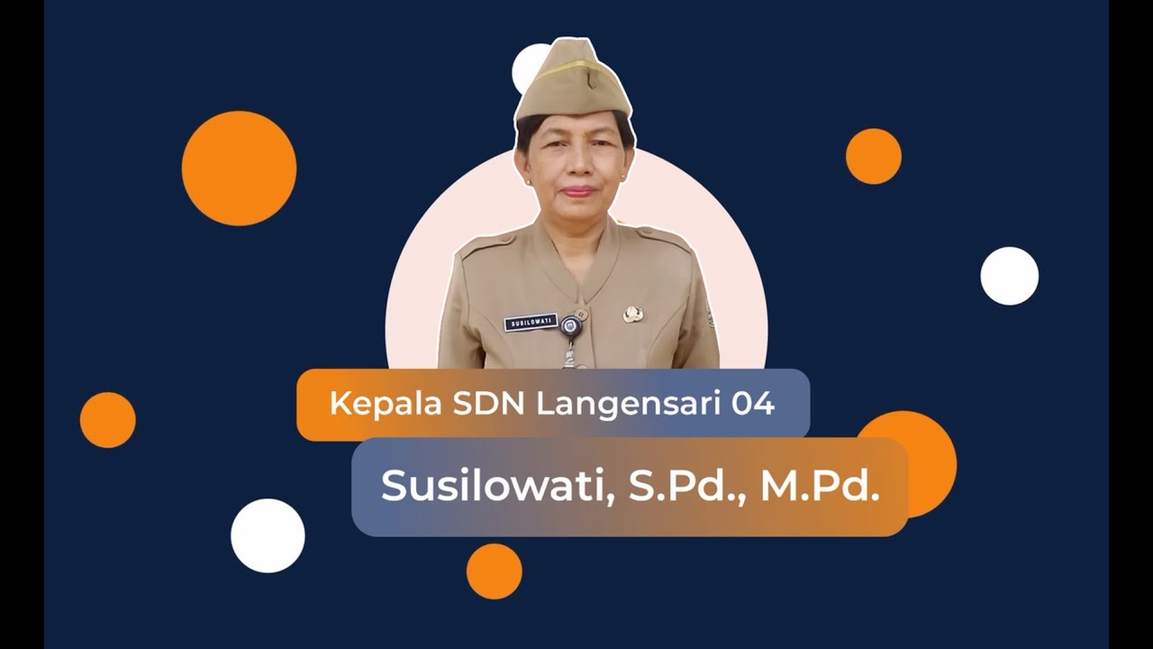 Kepala Sekolah Berprestasi - SDN Langensari 04