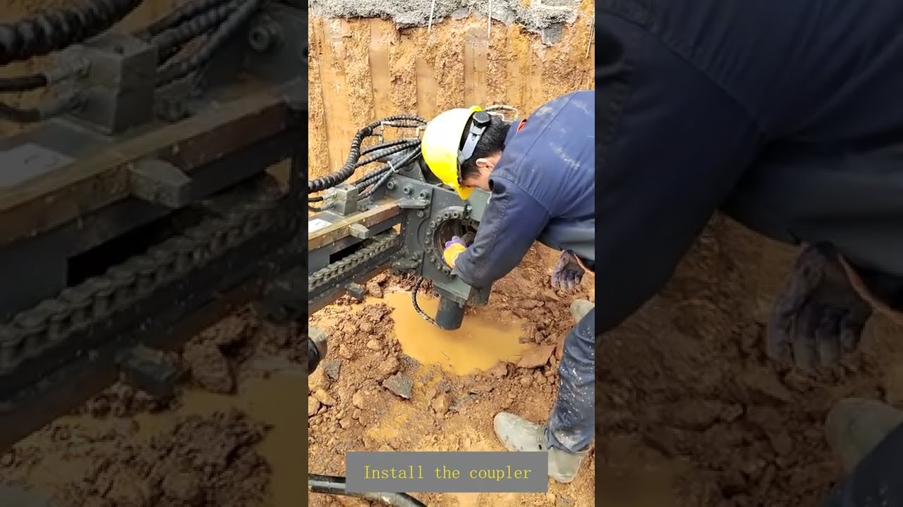 Self drilling Rock Bolt Installation Procedure When Support Foundation Slope