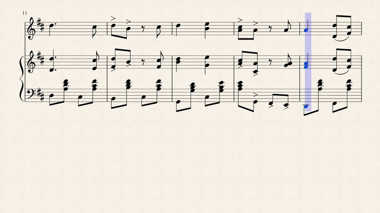 Song of the 27th Division (Песня 27-й дивизии) ноты