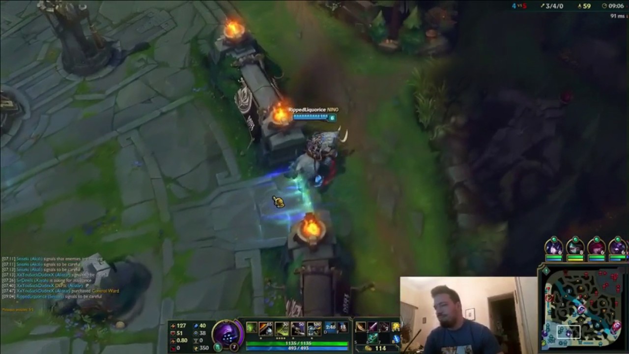 Αργηγος Jax Vs Rene - PENTAKILL  !!!!!