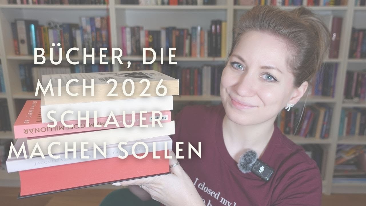 5 B&uuml;cher, die mich 2026 schlauer machen sollen | Sachb&uuml;cher