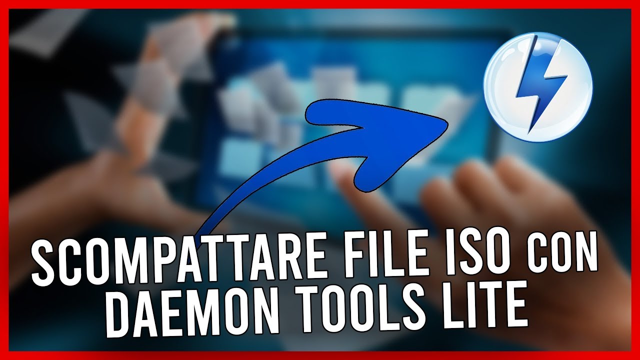 Come Scompattare File Iso con Daemon Tools Lite