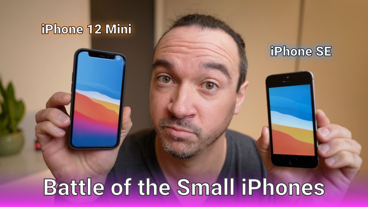 iPhone 12 Mini vs SE (2016)