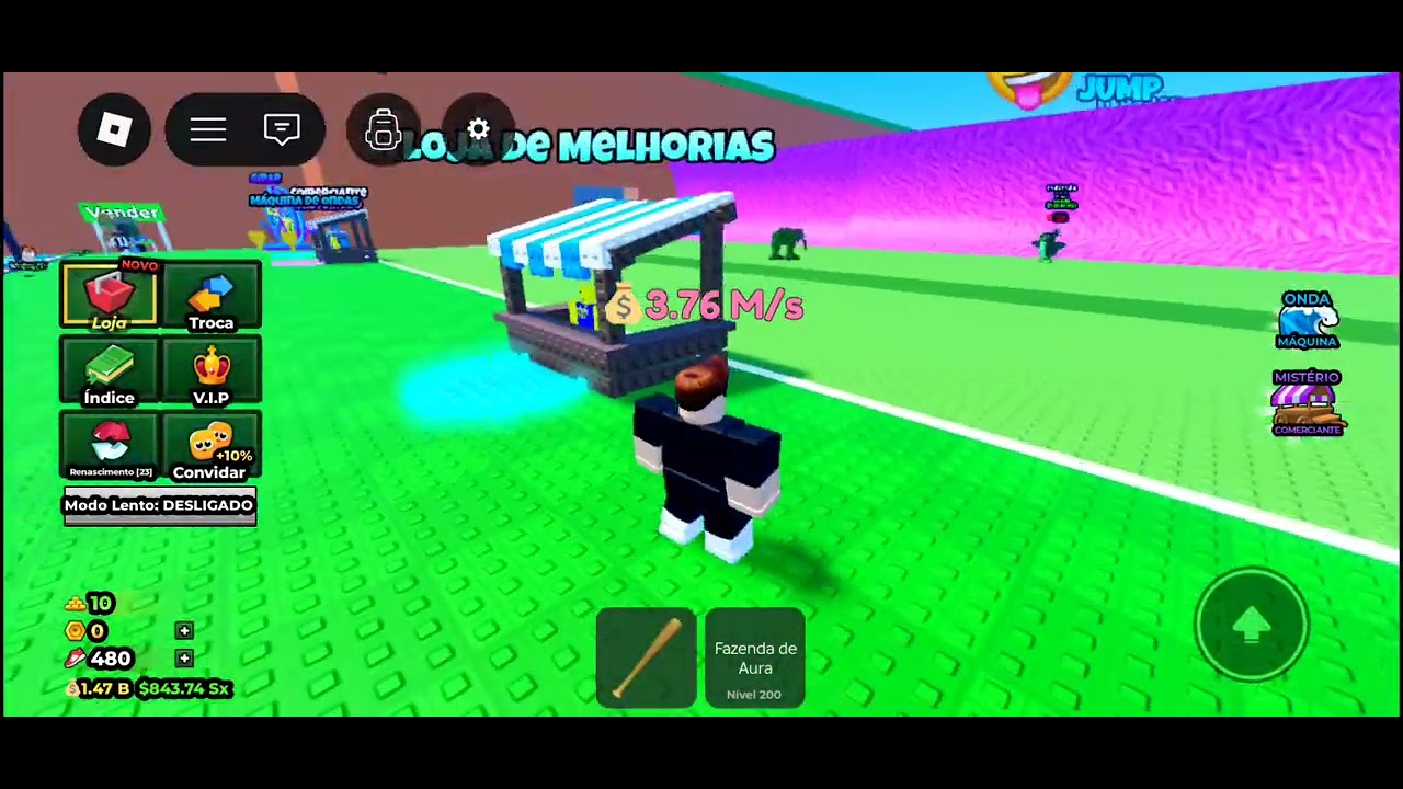 Jogando fuja do tsunami para branrots