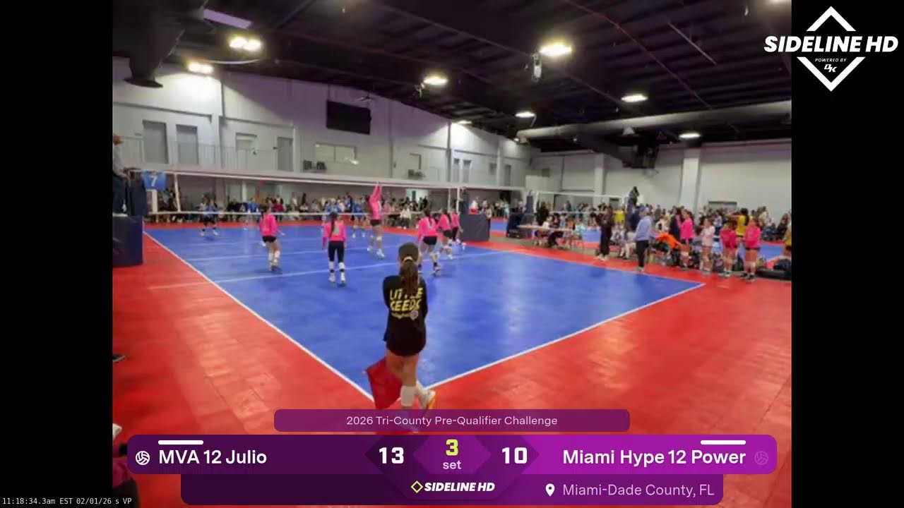 Miami Hype 12 Power vs. MVA 12 Julio (2026.02.01)
