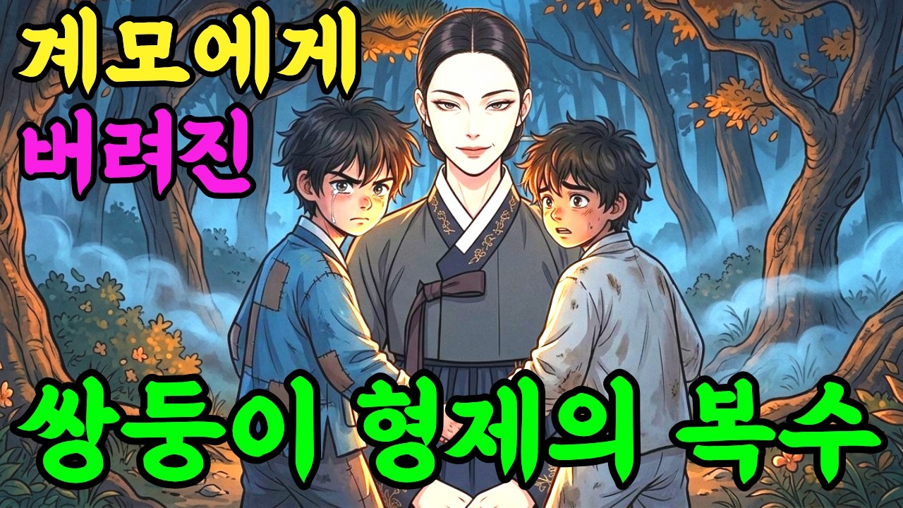 계모에게 버림받은 10살 쌍둥이 형제...그날 형제의 운명을 바꾸다ㅣ옛날이야기ㅣ오디오북ㅣ야담ㅣ민담ㅣ설화