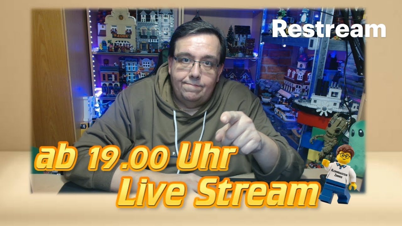 Bauen mit Freunden  Live auf YouTube! 🚀 19-01-26