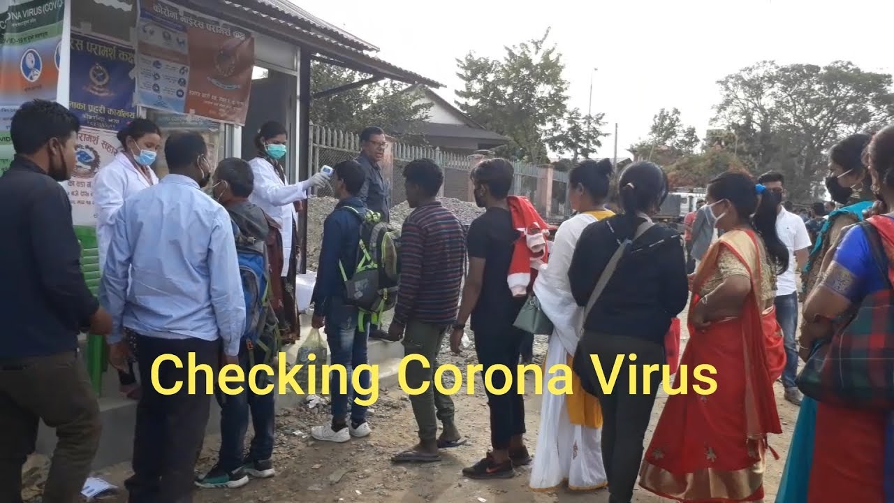 Checking Corona Virus (COVID-19) in Kararvitta, Nepal_Digital MB
